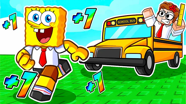 Every Second +1 SPEED to Escape Roblox School...