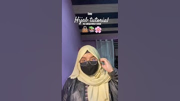 Easy Hijab Tutorial for School or Office |Simple Hijab Styles|👜📚🌸