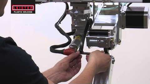 Leister Tutorial | Changing the Nozzle of your SEAMTEK 36 Stationary Welder