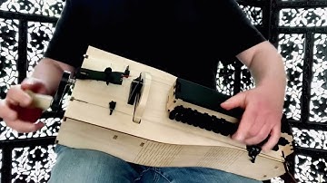 Trying a Nerdy Gurdy Basic 4 String, C Drones. Hurdy Gurdy Test!