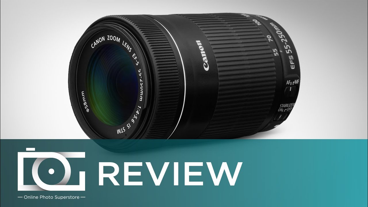 CANON EF-S 55-250MM F/4-5.6 IS STM Telephoto Zoom Lens | Unboxing & Overview