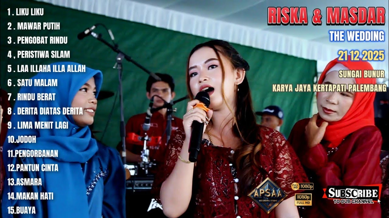 NEW PERSON 2025 I WEDDING RISKA & MASDAR I FULL DANGDUT I LIVE SUNGAI BUNUT KARYA JAYA KERTAPATI