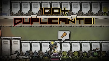 Over 100 DUPLICANTS! - 3 Printer Challenge Finale - Oxygen Not Included