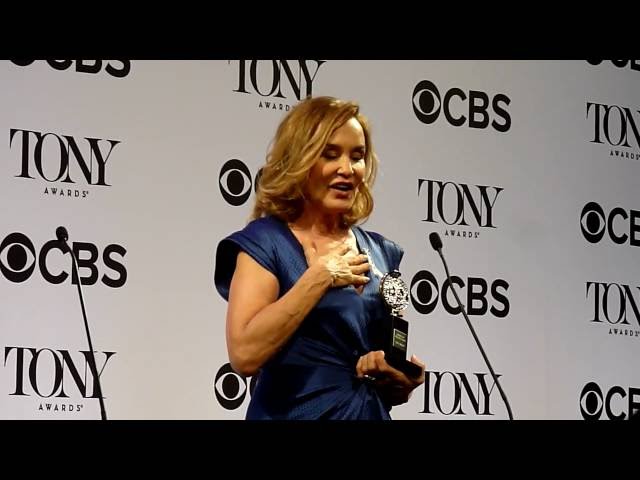 Jessica Lange ('Long Day's Journey Into Night'): Tony Awards 2016 backstage class=