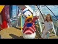 Aquadunk water slide extended look on the disney magic cruise ship