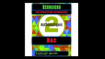 Les Structures Algébriques Bac Scientifiques Exercices 07  Les Matrices