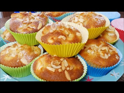 Video: Bánh Muffin Táo Với Bột Báng
