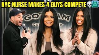 NYC Nurse Makes 4 Guys Compete For Her on Stage 💀🗽