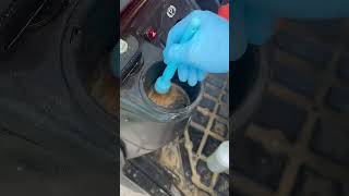 Cleaning very dusty car