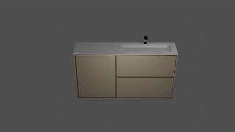 Bathroom sink (Blender 3D)