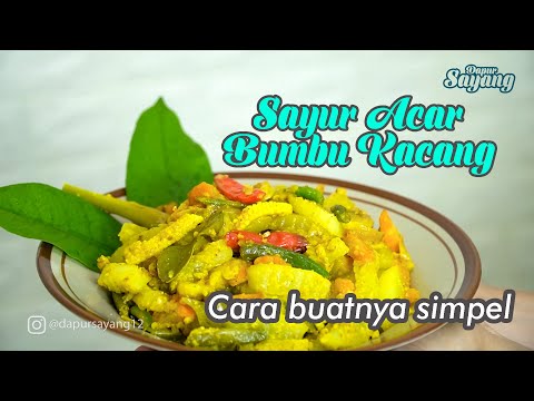 Video: Cara Memasak Acar Dengan Kacang