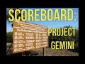 The Scoreboard -  Project Gemini .. Getting ready for the Moon!