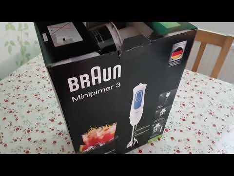 Braun multiquick 3 . MQ 3045 . Unboxing . First impression .