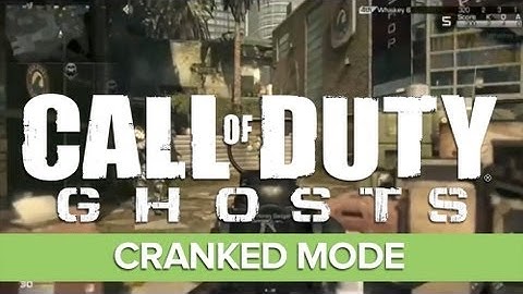 Call of Duty: Ghosts Multiplayer - Cranked Mode Gameplay