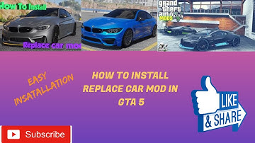 GTA V -- Easiest Way To Install A Replace Car Mod
