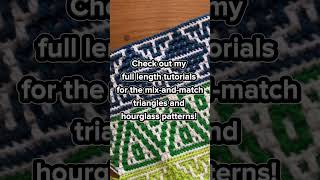 Free beginner friendly mosaic crochet pattern