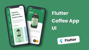 Coffee app - Flutter UI from scratch | Flutter tutorial | Speed code