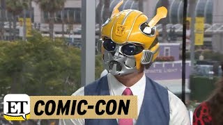 Comic-Con 2018: John Cena Interviews In A Bumblebee Costume! Comic-Con 2018: John Cena Interviews In A Bumblebee Costume!