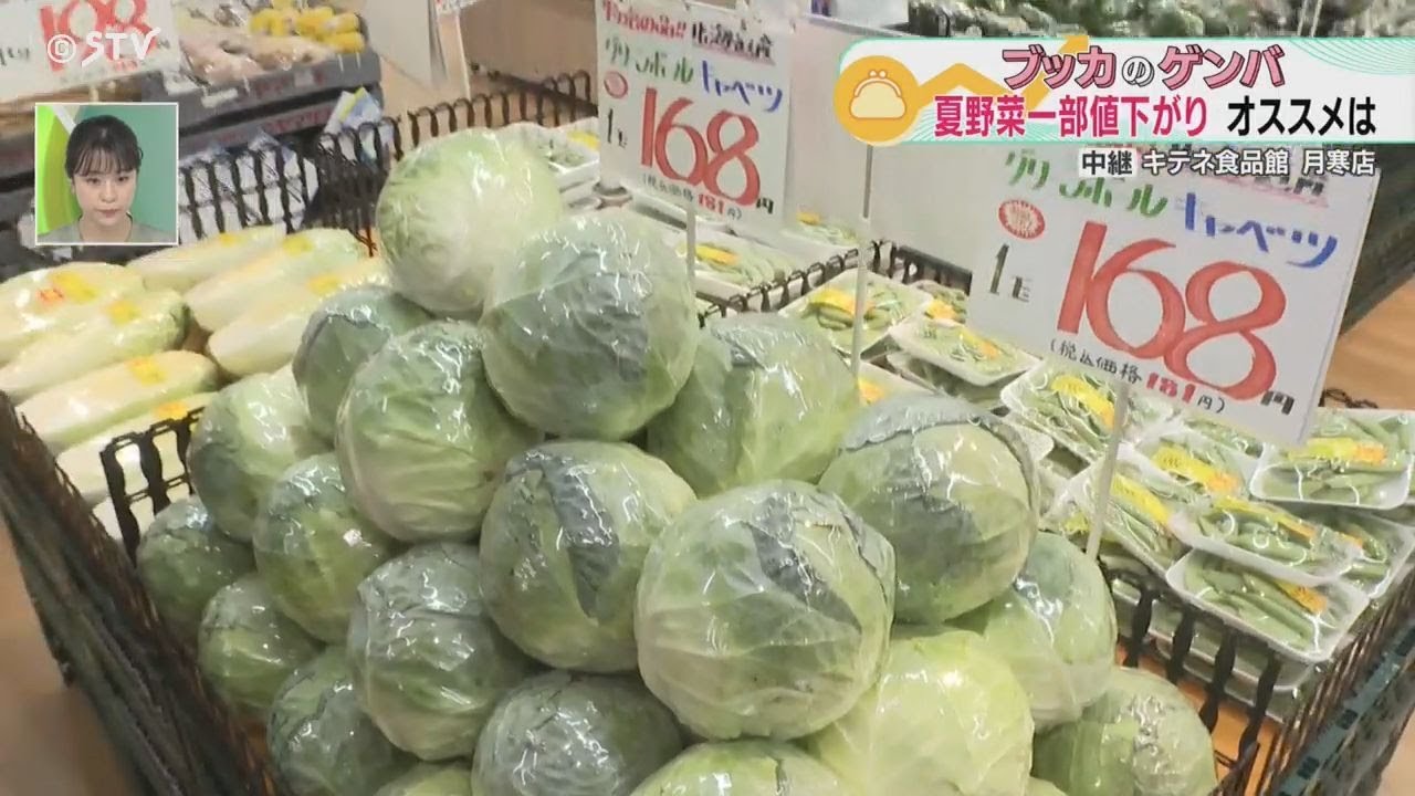 葉物野菜がピンチ…猛暑影響 キャベツ価格5割ほど値上げ 一方“夏野菜”は 