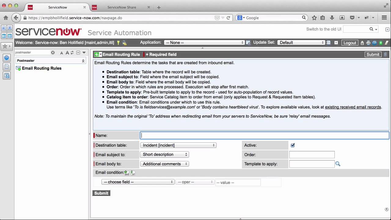 Postmaster Email Routing - YouTube