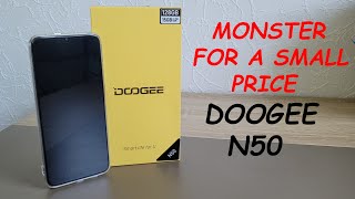 The New Monster From DOOGEE (DOOGEE N50) 8core|128GB|8GB|Dual Sim|HD+ Display|4200mAh| French Review