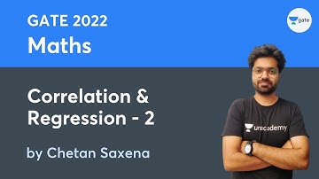 L 73 | Correlation & Regression - 2 | Maths #GATE2022 #ESE2021 by Chetan Saxena