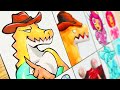 [Drawing]The Amazing Digital Circus - Ep 2 : Candy Carrier Chaos / Cartoon VS Realistic
