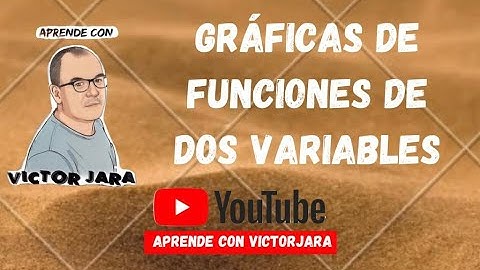 Gráficas de funciones de dos variables.
