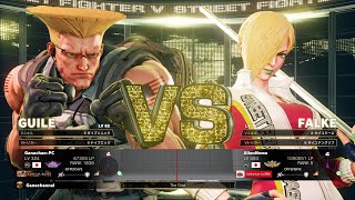 Ganechan (Guile) vs Nemo (Falke)：Ganechan（ガイル）vs ねも（ファルケ）