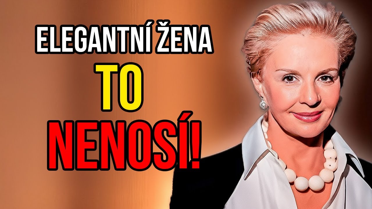 10 Věcí, Které Elegantní Žena NIKDY Nenosí Po 60 - Stárnou Vás!