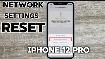 How to Reset Network Settings on iPhone 12 | Restore Network Defaults (2025)