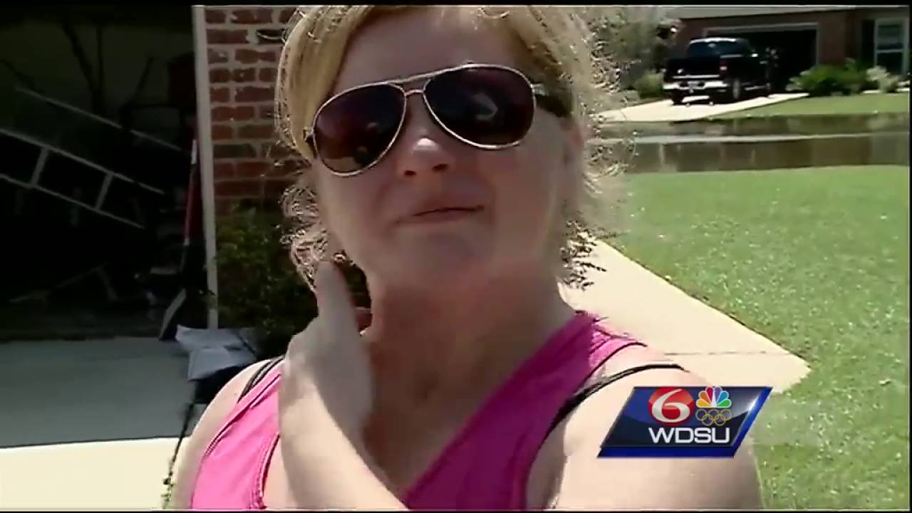 First look at damaged homes in Ponchatoula YouTube