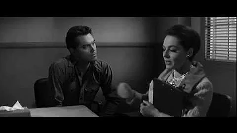 Jeffrey Hunter and Viveca Lindfors in "Brainstorm"...