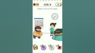 Brain Test 2 Level 15 Fitness With Bubba Tricky Stories Solved #androidgames #braintest #answer