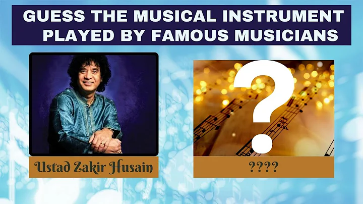 Guess the musical instruments played by famous musicians of India | General Knowledge quiz