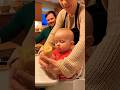 Baby Defends Dad in Angry Baby Talk#shorts#familyfun#cute#funny#babytalking🌽😡😡😡#baby#newbaby#p440