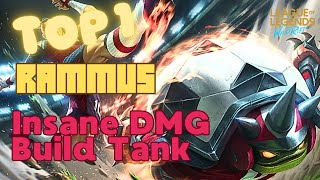 Wild Rift | Top 1 Rammus rank grandmaster - Axe Wild RIFT Gameplay