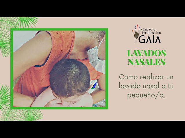 Consejos para hacer lavados nasales a tu bebé - Blog Nutribén
