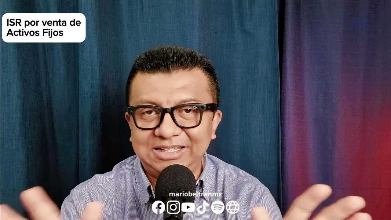 ISR por venta de activo fijo