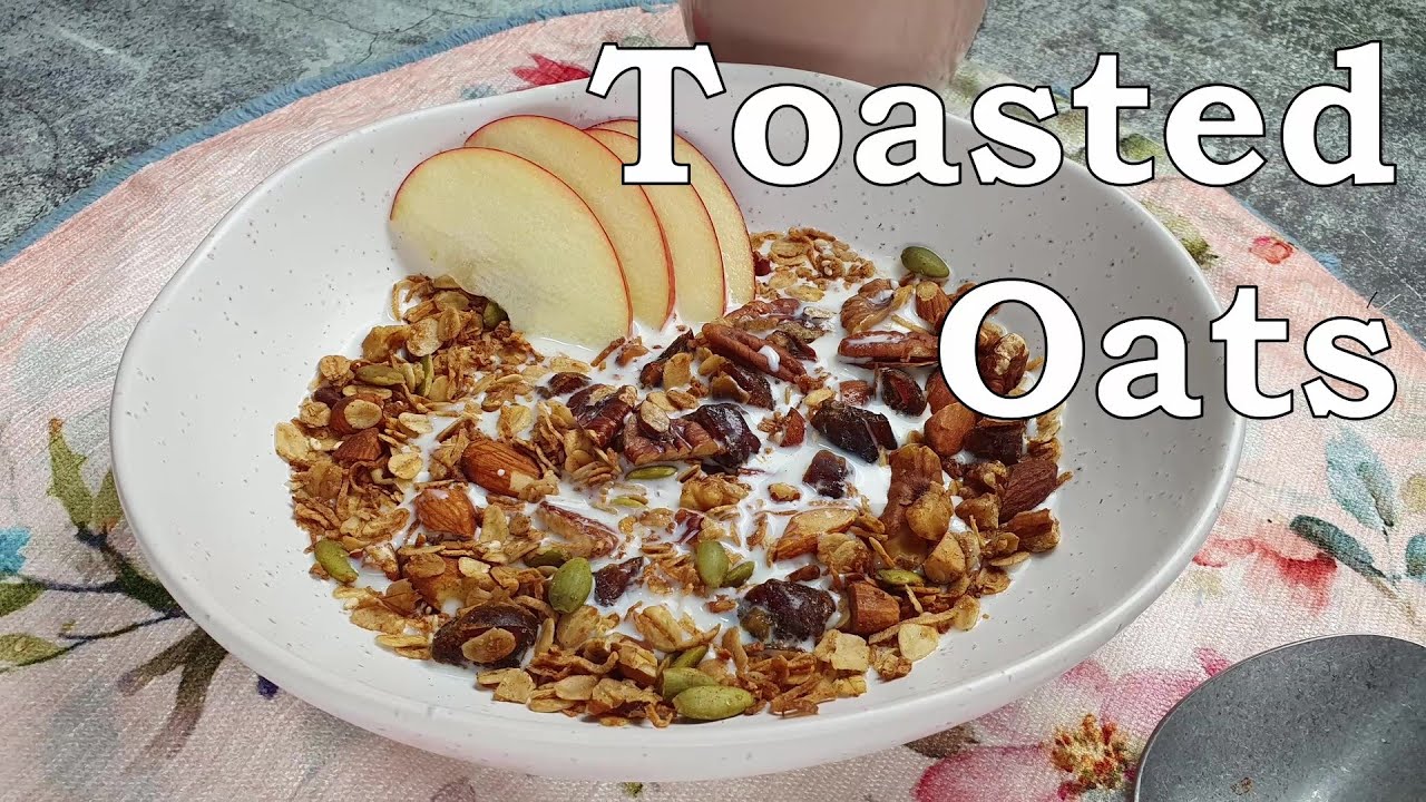 Toasted Oats with Nuts and Cinnamon 