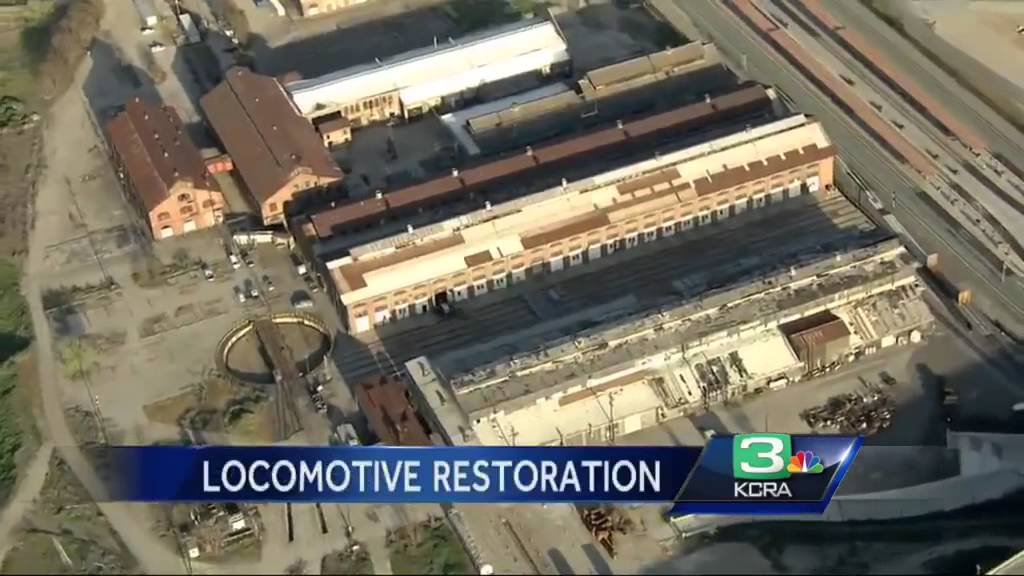 old locomotive workshops still in use around sacramento area youtube sacramento locomotive works