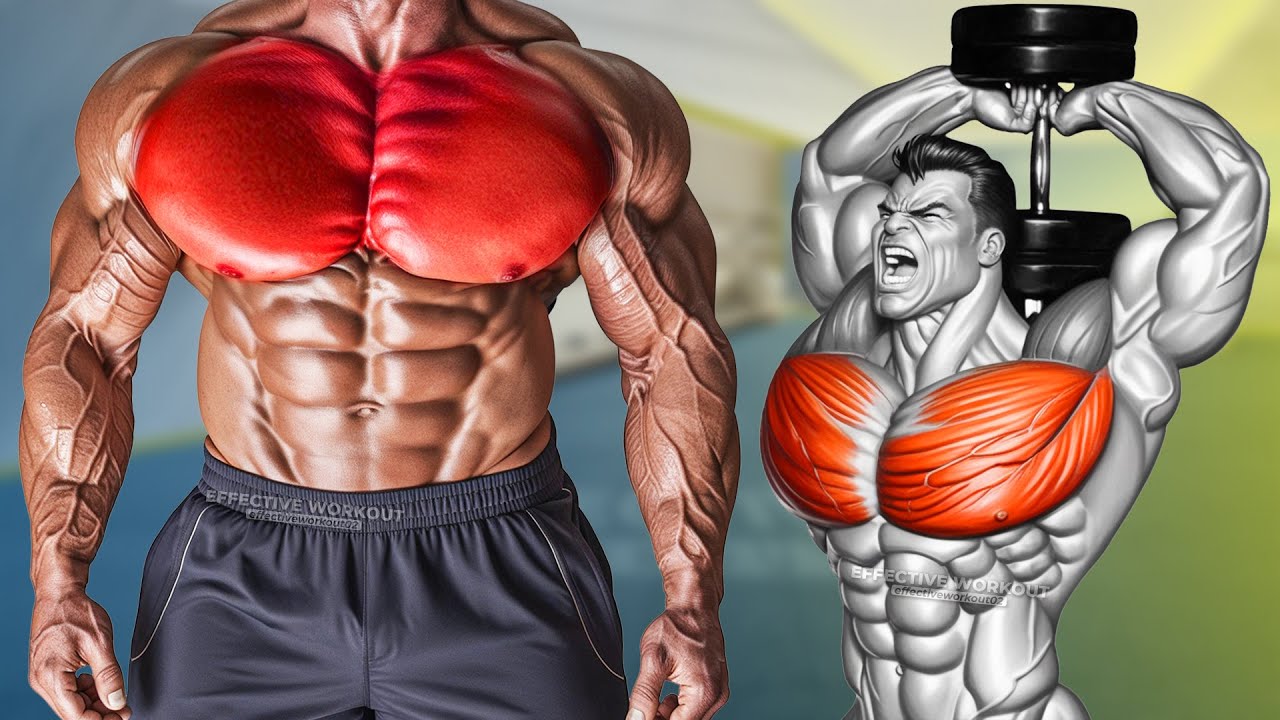 How to Get a Bigger Chest Fast (6 Exercise) - YouTube