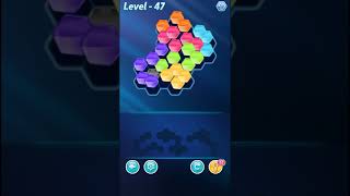 Block! Hexa Puzzle ~ Rotate ~ Semi pro block 6 to 7 levels ~ Level 41 to Level 60 Solution HD screenshot 2