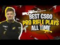 BEST CS:GO PRO RIFLE PLAYS OF ALL TIME! (INSANE ONE TAPS & SPRAYDOWNS)