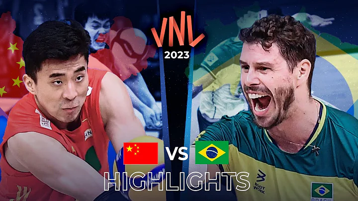 BRAZIL vs CHINA | Highlights | Men's VNL 2023 - DayDayNews