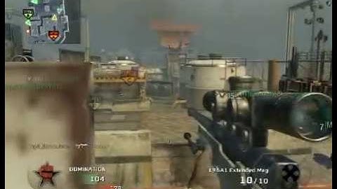 BlackOps NoScope Sniper Montage (Without Steady Aim)!