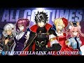 Fate Extella Link! All Unlockable Costumes!