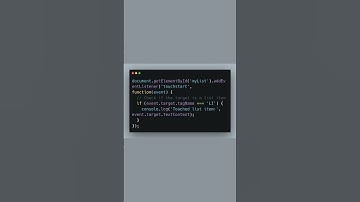 Speed Up JS with Event Delegation #JavaScript