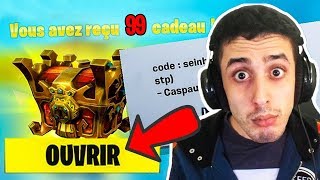 j'ai reçu BEAUCOUP TROP DE CADEAU.. (fortnite pack opening)