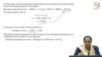 Design of Fed Batch bioreactors - Practice Problems - Part 3